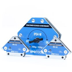 IPOTOOLS set magnetnih kotnikov za varjenje (1x IPO4-M + 2x IPO1-XS) Cene