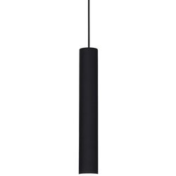 Lesnina XXXL Ideal Lux - LED luster na sajli LOOK 1xGU10/7W/230V CRI 90, prečnik 6 cm, crna Cene