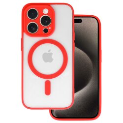  ZAŠTITNA MASKA MAGSAFE AKRILNE BOJE ZA IPHONE 15 PLUS CRVENA Cijene