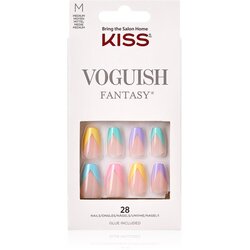 Kiss Voguish Fantasy Candies umetni nohti medium 28 kos Cene