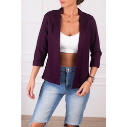armonika Women's Purple Double Sleeve Jacket Cene