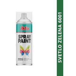 Akfix boja u spreju 6001 svetlo zelena 400 ml Cene