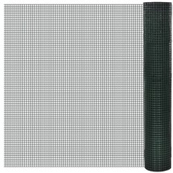 vidaXL Zicna ograja pocinkana s PVC oblogo 10x1 m zelena Cene