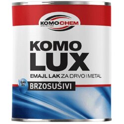 KOMOCHEM Boja emajl za drvo i metal KOMOLUX brzosušiva 200ml oker Cene