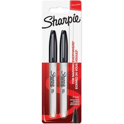 Sharpie PISALO MARKER FINE 2/1 BLACK - BLISTER Cene