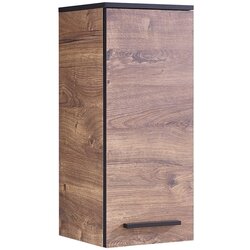 Pelipal rjava stenska kopalniška omarica v hrastovem dekorju 30x72 cm set 374 - pelipal Cene