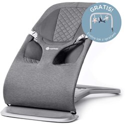 Ergobaby ležaljka evolve 3u1- charcoal grey Cene