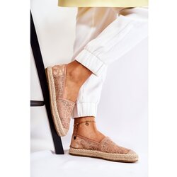 Kesi Classic Women's Espadrilles Openwork Nude Catris Cene