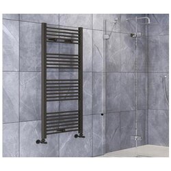 METEL_IMPEX METEL IMPEX cevni kopalniški radiator Prima Black, 367 W, 40x80 cm, črna Cene
