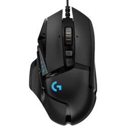Logitech Igralna miška G502 HERO - RGB, USB optična, črna Cene