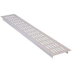 OEZPOLAT Rešetka iz lahke kovine Air-Circle (48 x 10 cm, aluminij, bela) Cene
