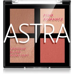 Astra Make-up Romance Palette paleta za konture obraza za obraz odtenek 02 Pink Romance 8 g Cene