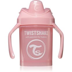 Twistshake Training Cup Pink otroški lonček 230 ml Cene