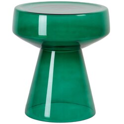 Light & Living Steklena okrogla stranska mizica ø 37 cm Dakwa – Cene