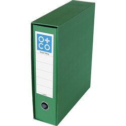 O+co Registrator A4 normal sa Mikroval kutijom "Smart filing" zelena Cene