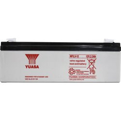 Yuasa Svinčev akumulator 12 V 2.3 Ah NP2.3-12 svinčevo-koprenast (AGM) 178 x 64 x 34 mm ploščati vtič 4.8 mm\, brez vzdrževanja, (20439424) Cene
