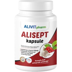 Alivit black garlic alisept, 90 kapsula Cene
