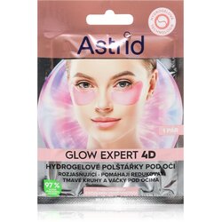 Astrid Glow Expert maska za oči proti gubam, oteklinam in temnim kolobarjem 2 kos Cene