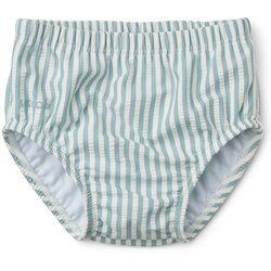 Liewood dječji kupaći kostimi anthony baby seersucker stripe sea blue/white Cijene