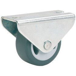 DÖRNER + HELMER Fiksno pohištveno kolo Stabilit (premer kolesca: 25 mm, nosilnost: 30 kg, drsni ležaj, s ploščo) Cene