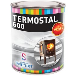 CHROMOS SVJETLOST Specijalni premaz za metal Termostal 600, crni, 0,75 l Cene
