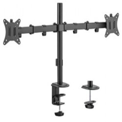 Gembird NOSAČ ZA DVA MONITORA GEMBIRD MA-D2-01, montaža na stol, (rotate, tilt, swivel), 17”-32”, up to 9 kg Cene