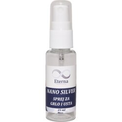 Eterna Nano silver sprej za grlo i usta 25ml Cene