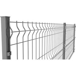 Zicaprom 3D PVC Panelna ograda 2m antracit 4mm H=1.23m Cene