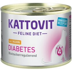 Kattovit Diabetes/ Gewicht - 6 x 185 g Piščanec Cene