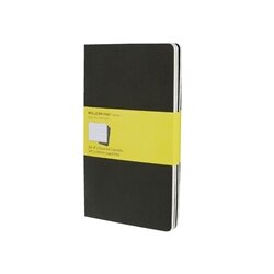 Moleskine Bilježnica Cahier Journals LG s mekanim koricama, crna - karo, 3 komada Cene