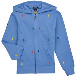 Polo Ralph Lauren Puloverji LS FZ HD-KNIT SHIRTS-SWEATSHIRT Modra Cene