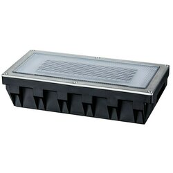 PAULMANN Solarna talna svetilka Paulmann Box (0,06 W, d 20 x š 10 x v 5,1 cm, srebrne barve) Cene
