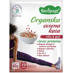 Bio Špajz organska ovsena kaša chia goji 60g Cene