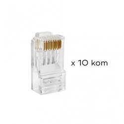 Konektor RJ45 CAT6 8P8C JWD-AD81 10 kom Cene