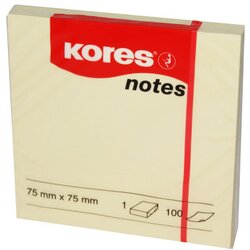 Kores SAMOLJEPLJIVI LISTIĆI ŽUTI 75X75MM 100L Cene