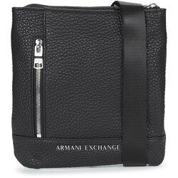 Armani Exchange FLAT CROSSBODY Crna Cijene
