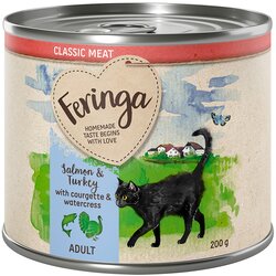 Feringa Classic Meat meni 6 x 200 g - Losos & puran Cene