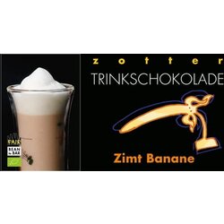 Zotter Schokoladen Bio Pitna čokolada - Cimet in Banana Cene