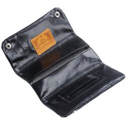 INF Vintage Prenosna Torbica za Tobak z Držalom za Papir – Mehko PU Usnje Black, (5000241889) Cene
