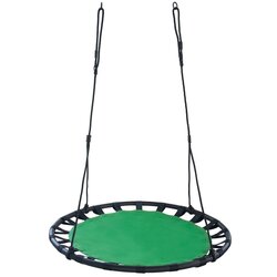  Ljuljaška za decu, Okrugla, 120 cm, Crna Cijene