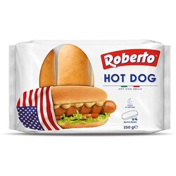 Roberto Hot-dog kifle, 4 komada, 250g Cene