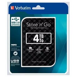 Verbatim STORE&#39;N&#39;GO 4TB usb 3.0 2,5&#39;&#39; črno-siv zu Cene