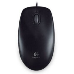  Miš LOGITECH B100, USB, optical, black, 910-003357/001439 Cene