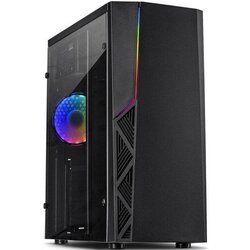 Inter-tech Kućište B-02 Midi/ATX/RGB/Gaming/bez napajanja/crna Cene