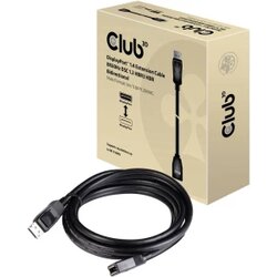 Club3d DisplayPort podaljšek DisplayPort vtič\, DisplayPort vtičnica 3.00 m črna CAC-1023 DisplayPort kabel, (20416776) Cene