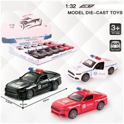 Magic Toys Ford Mustang kovinski model policijskega avtomobila na poteg nazaj v več različicah 1/32 Cene