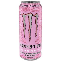 Monster strawberry dreams energetski napitak 500ml Cene