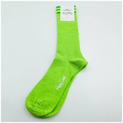 Happy Socks Dokolenke Im Solid Thin Crew Soc Zelena Cene