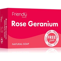 Friendly Soap Natural Soap Rose Geranium naravno milo 95 g Cene