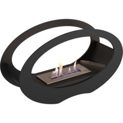 Kratki bio kamin echo/czarny/tuv Cene